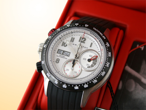 Collectors Market - SOLD: Hamilton Aviation Khaki Tachymeter