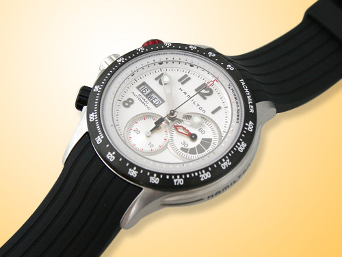 Collectors Market - SOLD: Hamilton Aviation Khaki Tachymeter