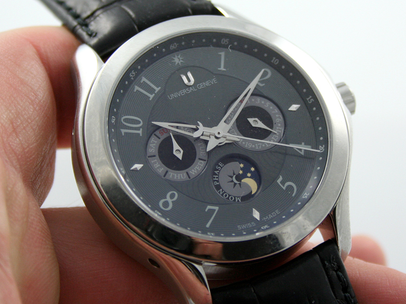 Collectors Market SOLD Universal Geneve Okeanos Moon Timer