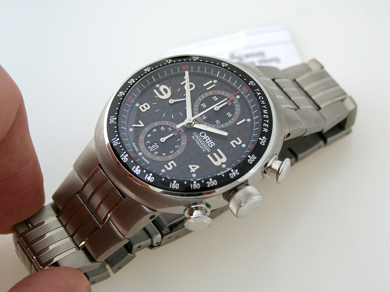 Collectors Market SOLD Oris TT3 Titanium Chronograph